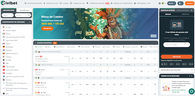 Site de apostas esportivas