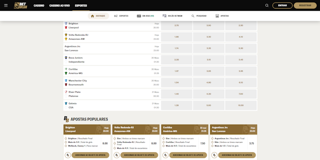 Aposta esportiva vip