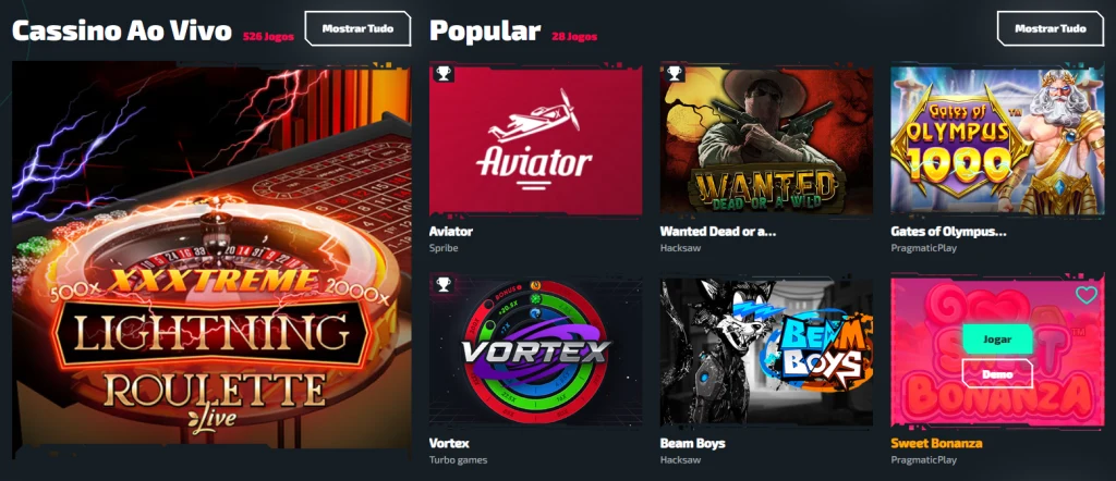 Casino games online